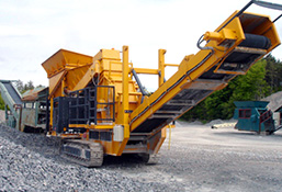 履帶式移動反擊破碎站