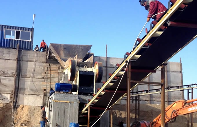 肯尼亞時產(chǎn)300噸玄武巖生產(chǎn)線