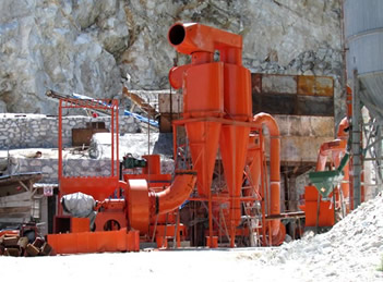 浙江方解石、石灰石磨粉生產(chǎn)線